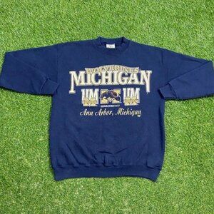 University Of Michigan Made USA NCAA College Football ann arbor shirt sweatshirt